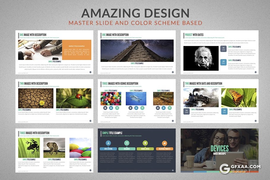 67页欧美商务风格工作总结汇报PPT模板 - 顶尖PPT