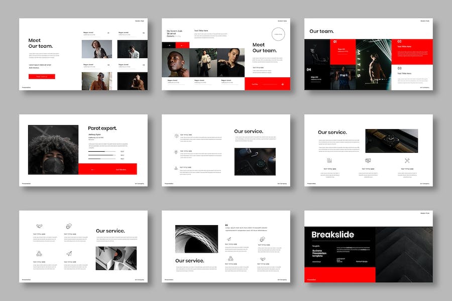 商务融资计划书投资路演方案Keynote模板 - 顶尖PPT