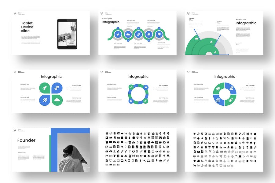 商业计划市场分析产品介绍keynote模板 - 顶尖PPT