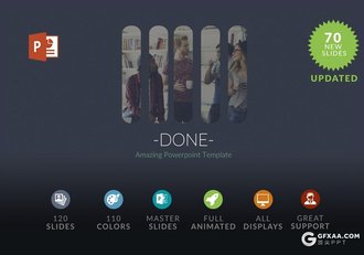 50页欧美高逼格商务多用途PPT模板 - 顶尖PPT