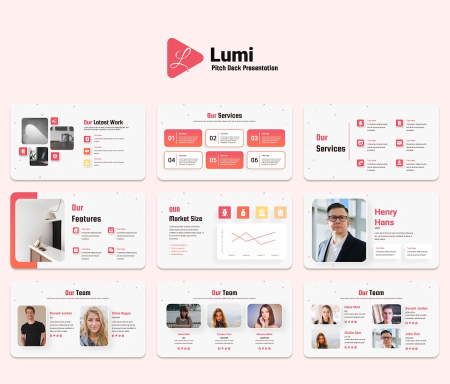 投资者展示的项目介绍PPT模板 - 顶尖PPT