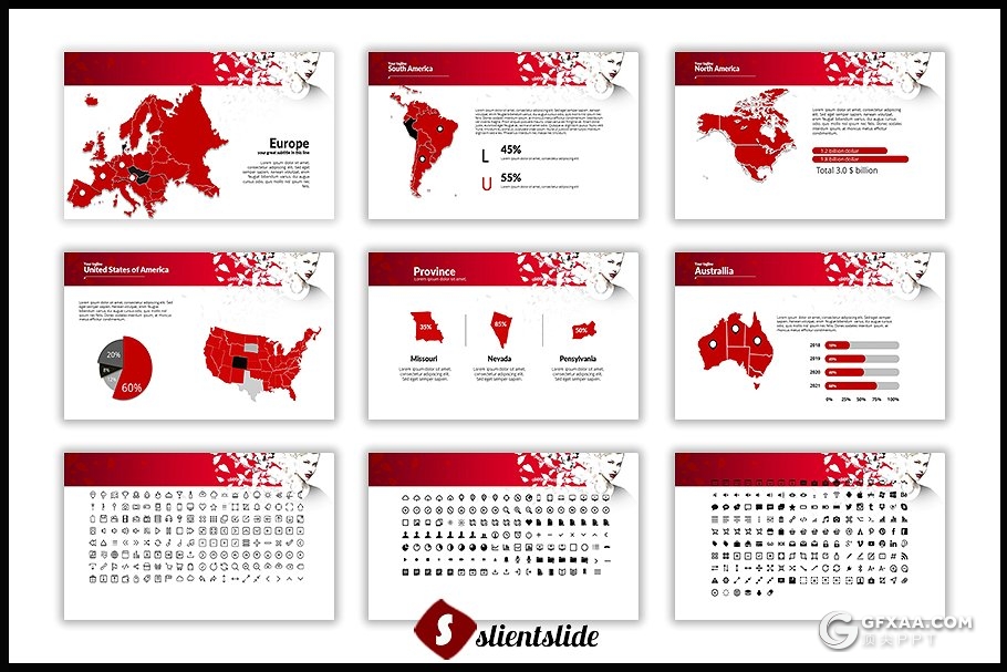 55页时尚流行男人装服装展示PPT模板 - 顶尖PPT