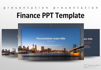 31页金融行业工作汇报总结PPT模板 - 顶尖PPT