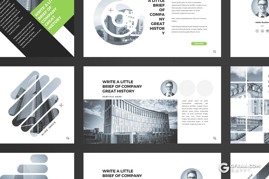 245页国外简约商务多用途PPT模板 - 顶尖PPT