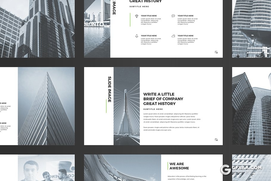 245页国外简约商务多用途PPT模板 - 顶尖PPT