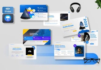 企业公司讲述展示方案推介Keynote模板 - 顶尖PPT