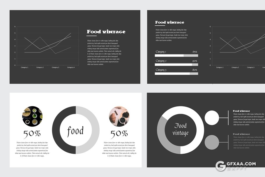 40多页餐饮美食葡萄酒介绍展示keynote模板 - 顶尖PPT