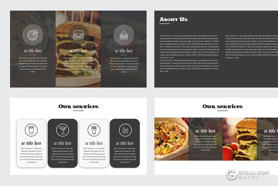 40多页餐饮美食葡萄酒介绍展示keynote模板 - 顶尖PPT