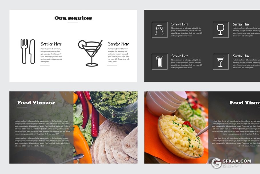 40多页餐饮美食葡萄酒介绍展示keynote模板 - 顶尖PPT