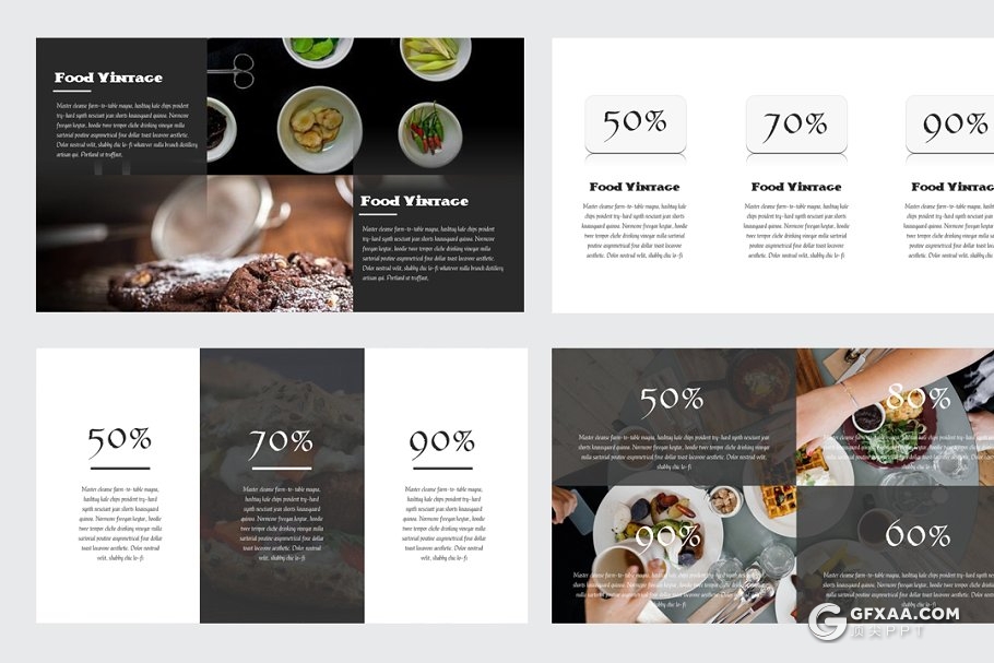 40多页餐饮美食葡萄酒介绍展示keynote模板 - 顶尖PPT