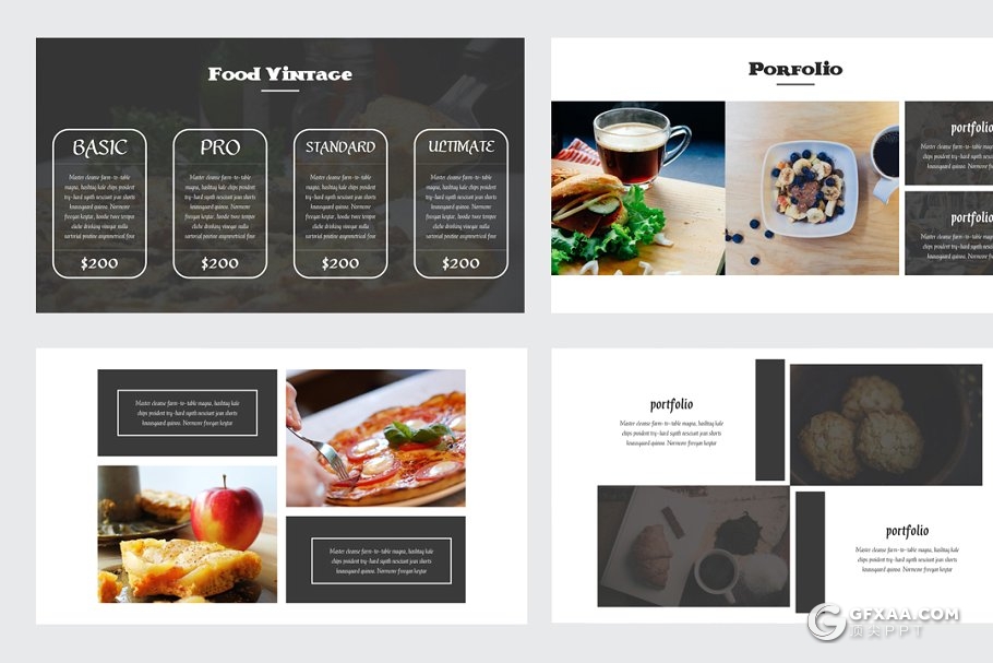 40多页餐饮美食葡萄酒介绍展示keynote模板 - 顶尖PPT