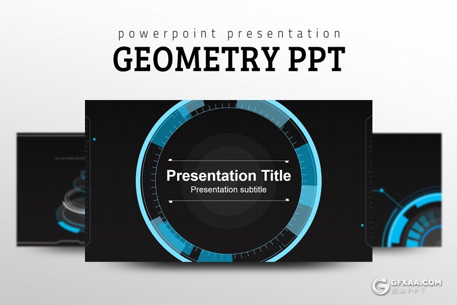 30页互联网未来科技风格PPT模板 两种尺寸比例 - 顶尖PPT