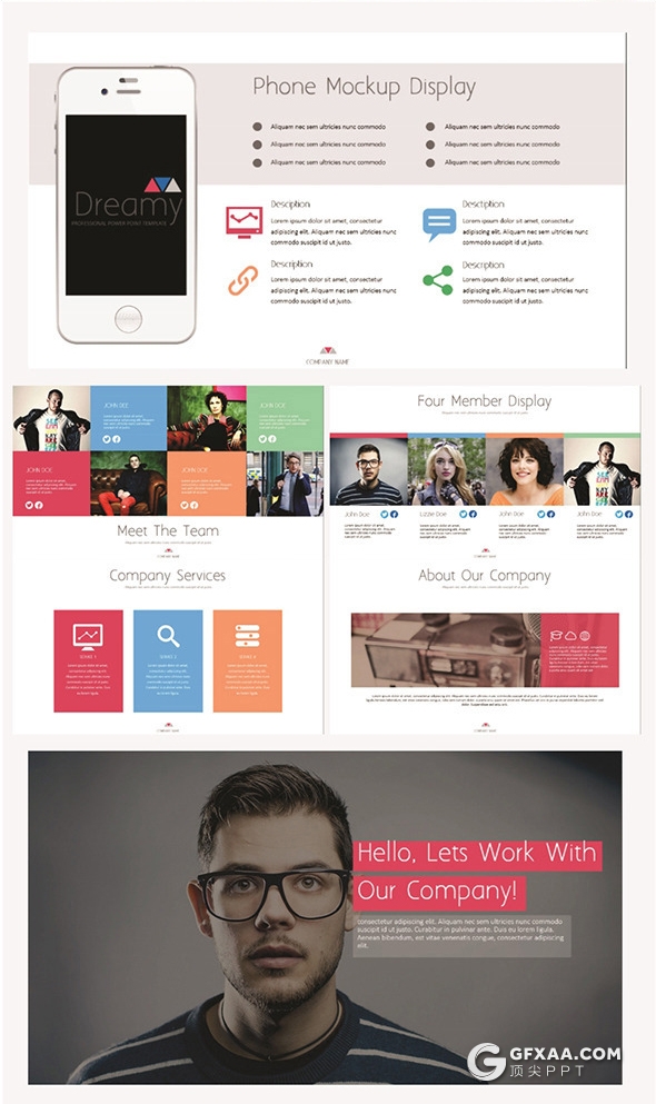 41页国外商务工作总结汇报PPT模板 - 顶尖PPT