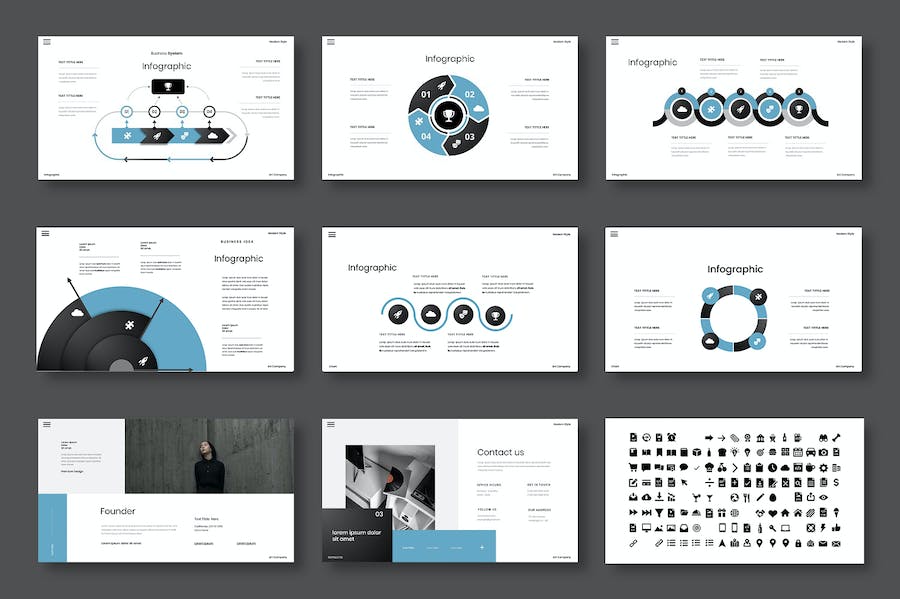 商务领域主题演讲Keynote模板 - 顶尖PPT