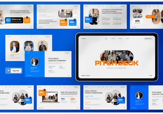 极简主义创业路演Keynote模板 - 顶尖PPT