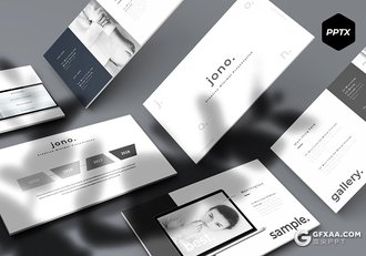 30页5种配扁平化简约风格ppt模板 - 顶尖PPT