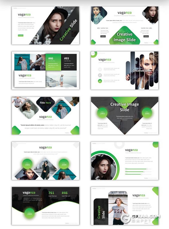 172页欧美高端商务PPT 创意逻辑图形合集 - 顶尖PPT