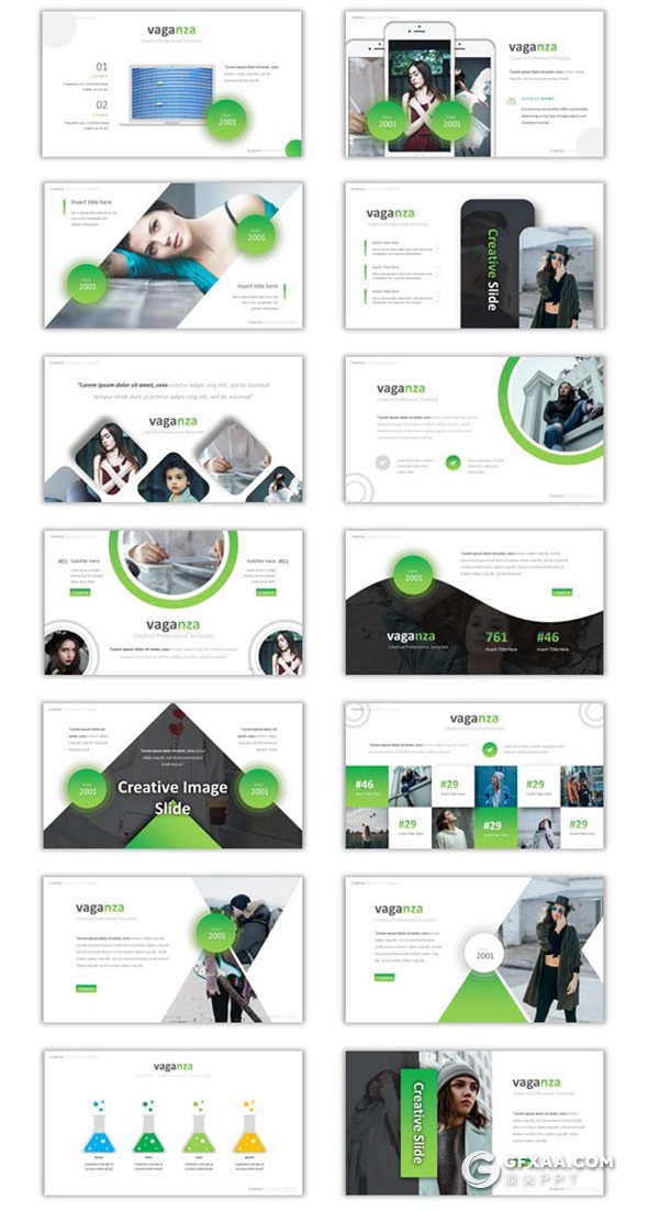 172页欧美高端商务PPT 创意逻辑图形合集 - 顶尖PPT