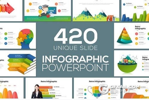 420页精美商务创意PPT逻辑图形大合集 - 顶尖PPT