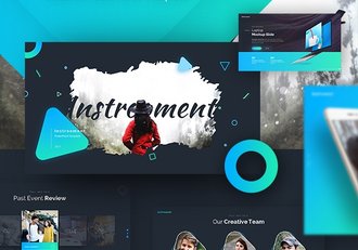 65页15种配色主题国外高端PPT神作 - 顶尖PPT