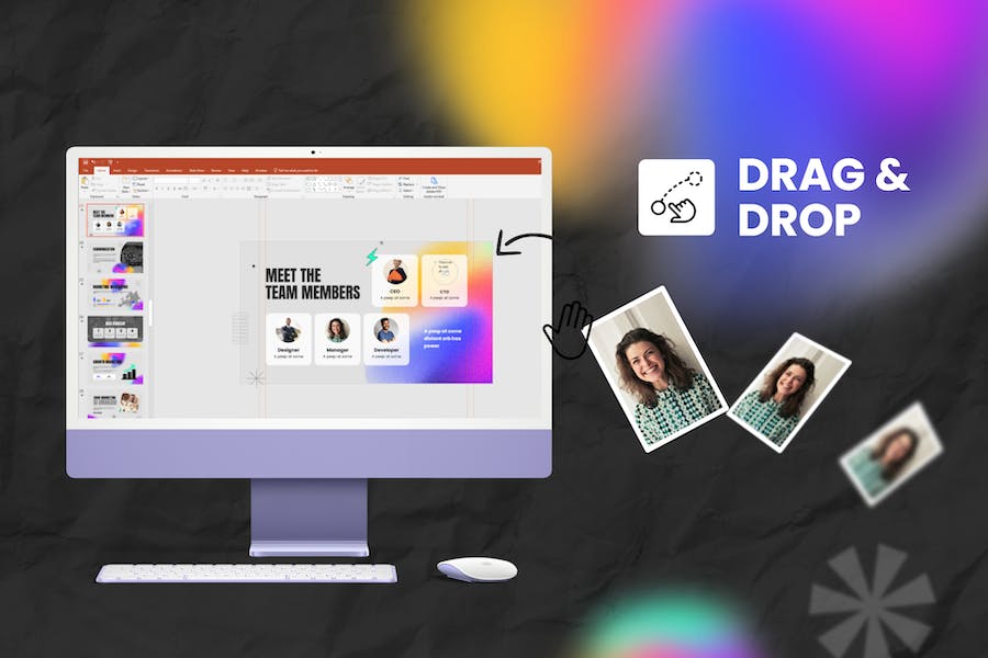 酷炫数字营销keynote模板 - 顶尖PPT