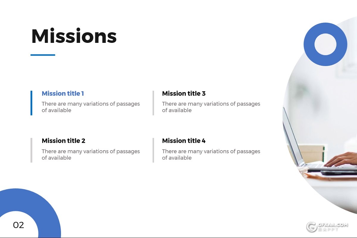 欧美简约商务风格PPT模板 - 顶尖PPT