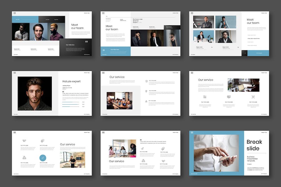 商务领域主题演讲Keynote模板 - 顶尖PPT