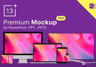 笔记本平板电脑手机穿戴设备keynote样机素材模板 - 顶尖PPT