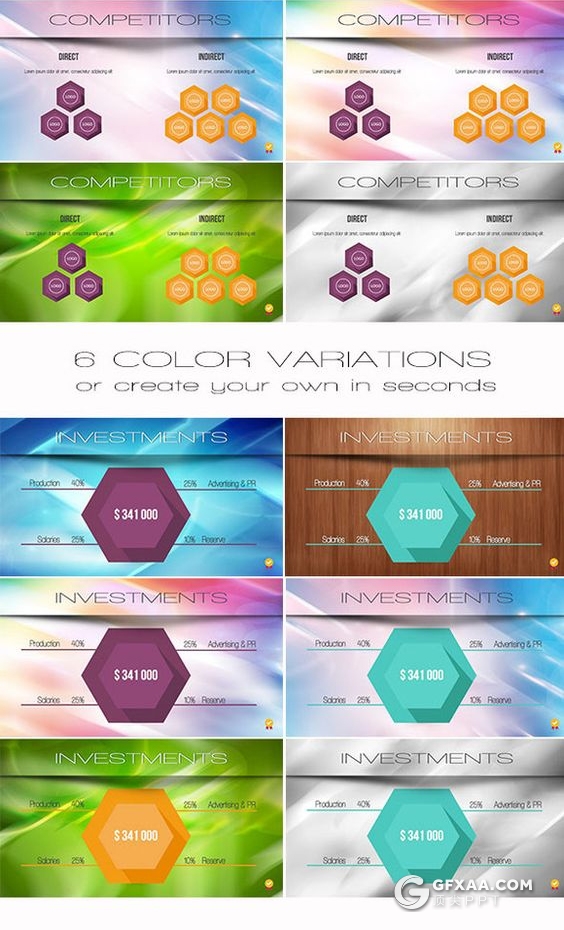 经典商务团队介绍工作总结keynote模板 - 顶尖PPT