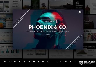 110多页极简文艺风格PPT模板 - 顶尖PPT