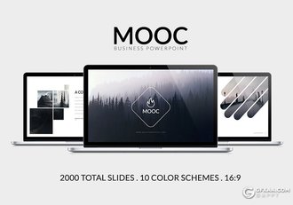 100页10种配色高端大气商务多用途PPT模板 - 顶尖PPT