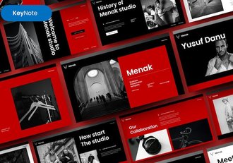 商务汇报市场分析企业介绍keynote模板 - 顶尖PPT