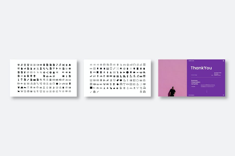 商业营销策划图片展示keynote模板 - 顶尖PPT