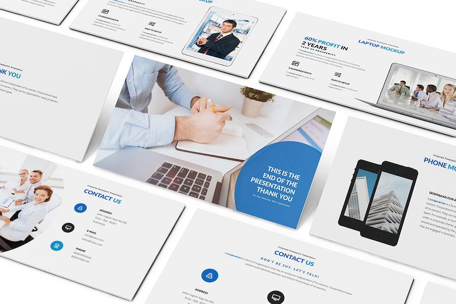 商务项目演讲展示Keynote模板 - 顶尖PPT