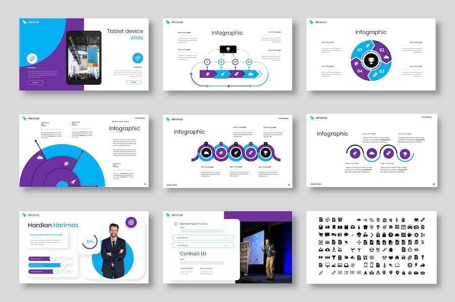 业务合作公司会议keynote模板 - 顶尖PPT