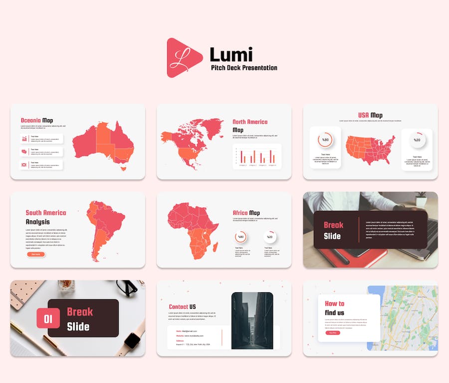 投资者展示的项目介绍PPT模板 - 顶尖PPT