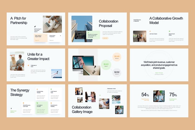 企业合作沟通项目推介PPT模板 - 顶尖PPT