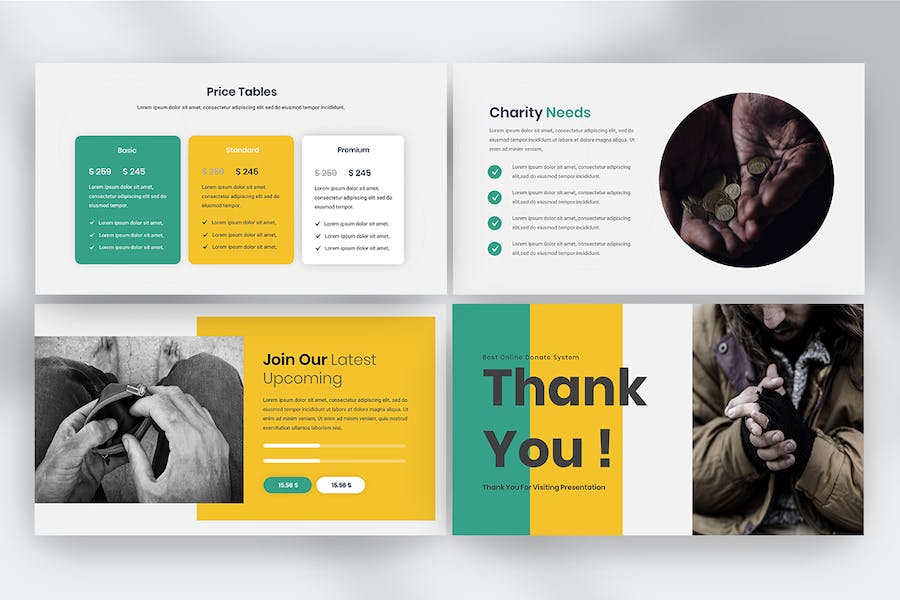 公益慈善项目介绍宣传PPT模板 - 顶尖PPT