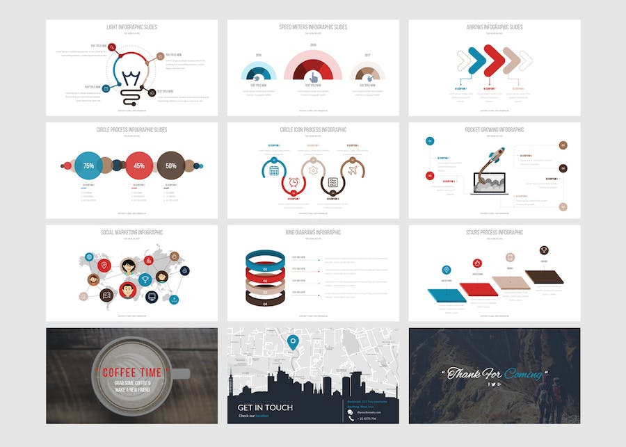 创意商业竞争方案融资PPT模板 - 顶尖PPT