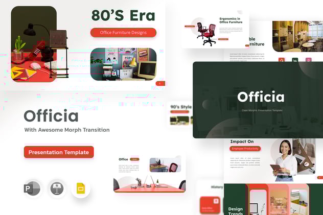 简洁风格商务职场PPT模板 - 顶尖PPT