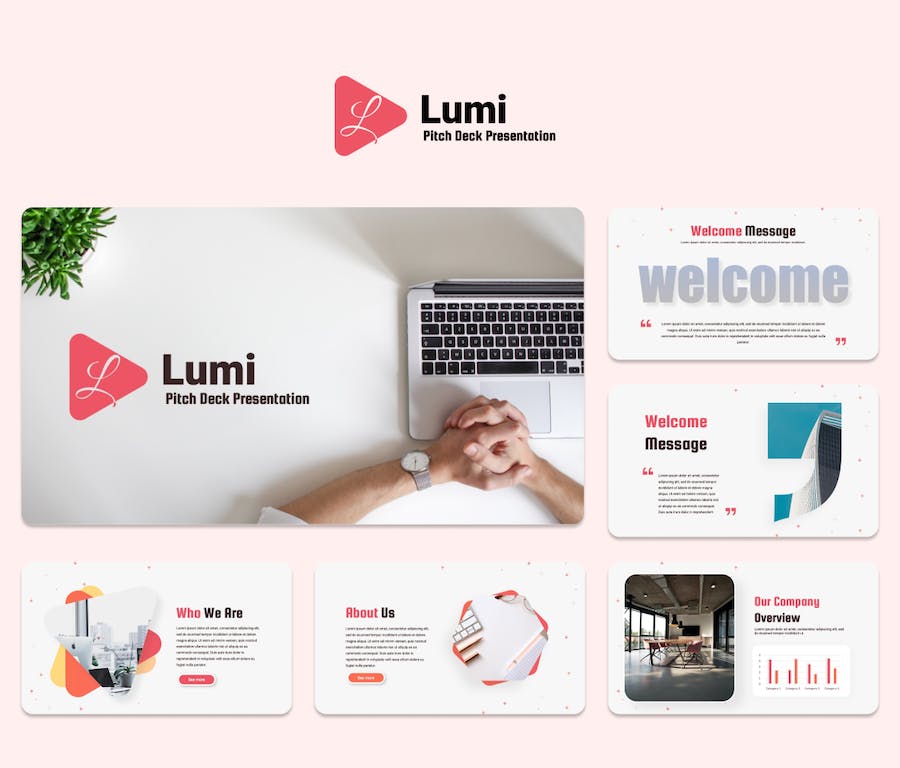 投资者展示的项目介绍PPT模板 - 顶尖PPT