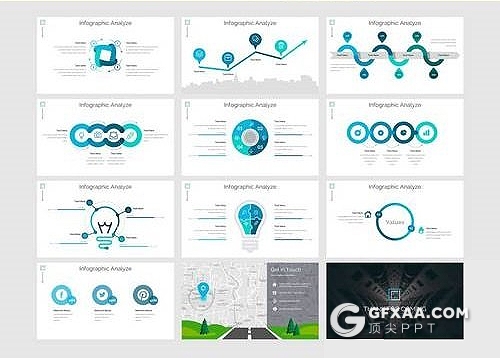 32页商务风格工作总结汇报PPT模板 - 顶尖PPT