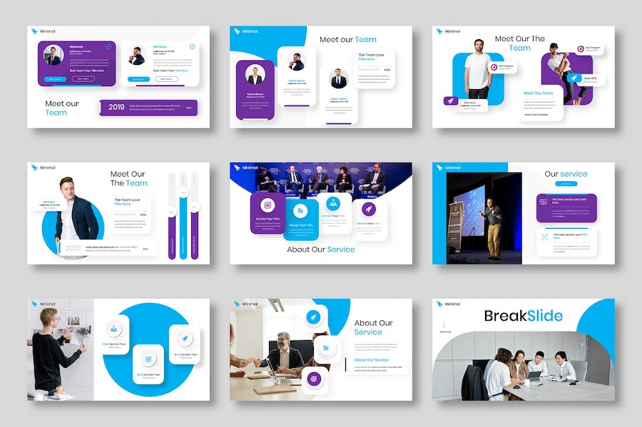 业务合作公司会议keynote模板 - 顶尖PPT