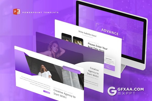 30页5种主题配色创意风格多用途PPT模板 - 顶尖PPT