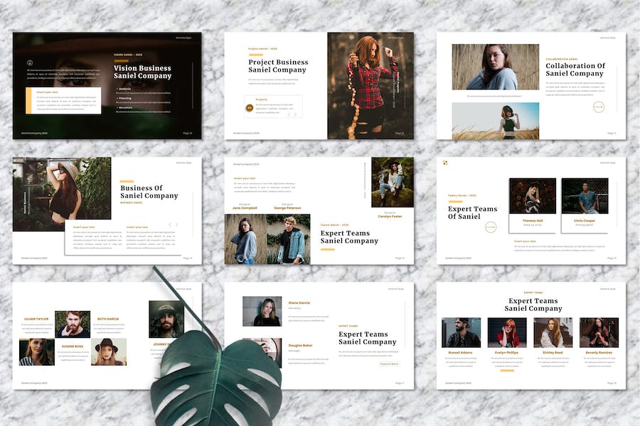 创意理念艺术项目设计方案keynote模板 - 顶尖PPT