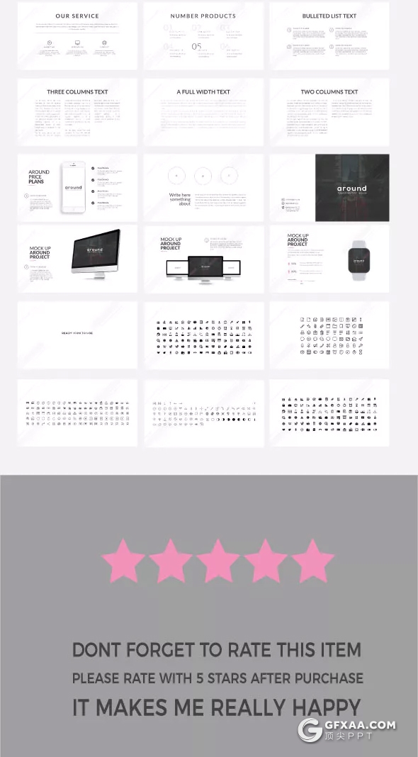 65页欧美创意时尚杂志风格keynote模板 - 顶尖PPT