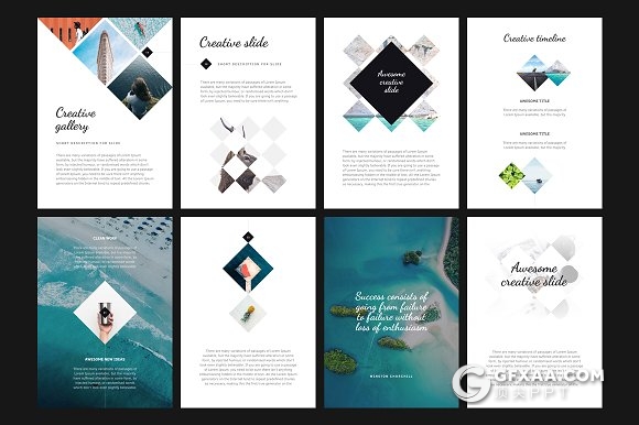 79页A4简约大气高逼格PPT画册模板 - 顶尖PPT