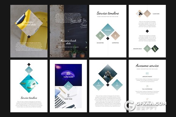 79页A4简约大气高逼格PPT画册模板 - 顶尖PPT