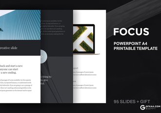 97页A4规格简约大气商务多用途PPT模板 - 顶尖PPT