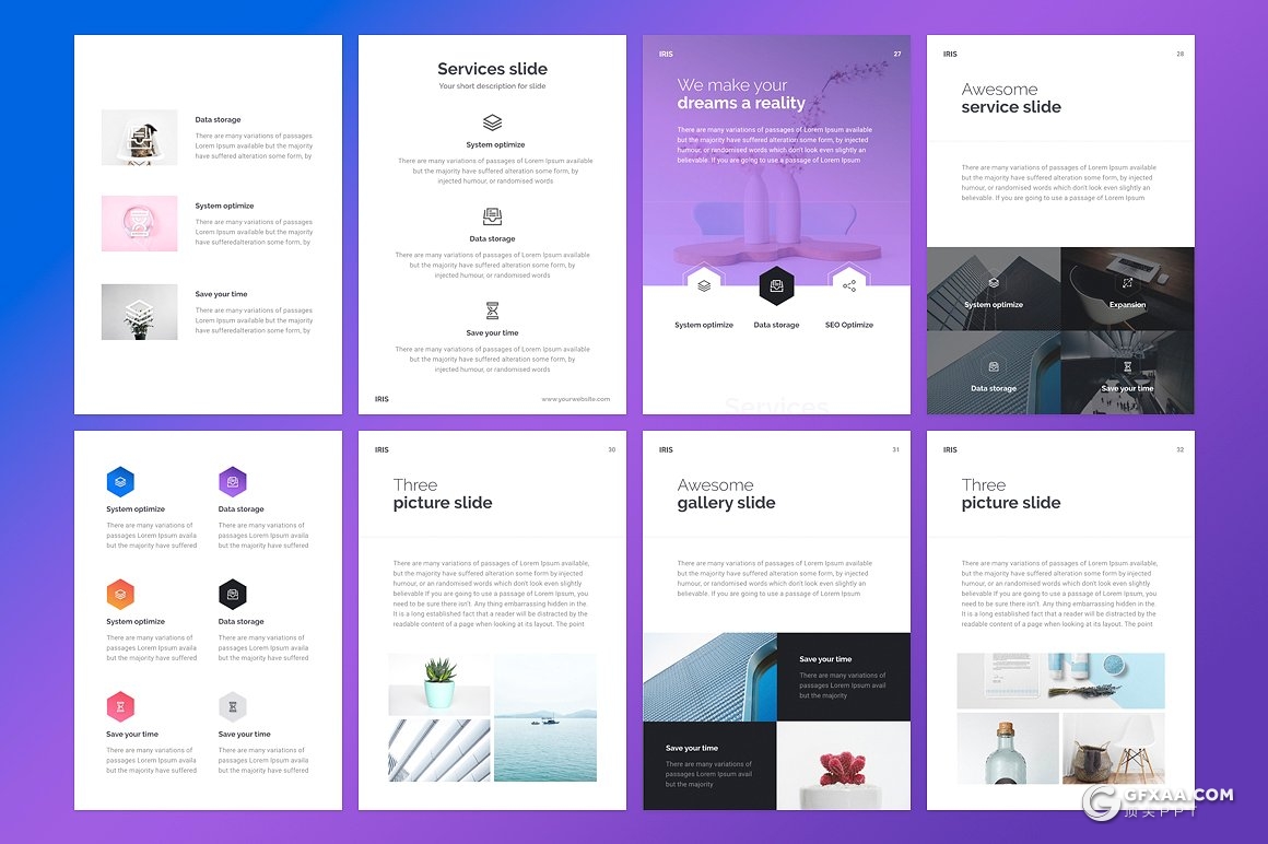 90页A4规格商务简洁风格keynote模板 - 顶尖PPT